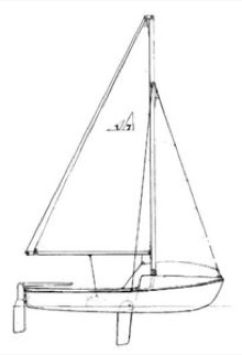 Grampian 17 sail plan drawing